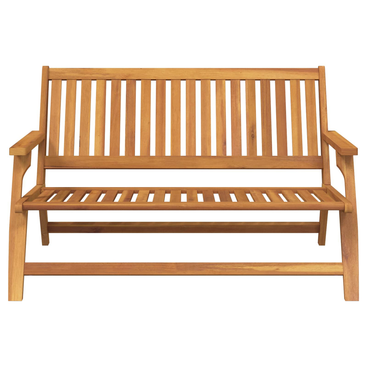 Trädgårdsavkopplingsbänk Brun 122 x 78 x 73 cm