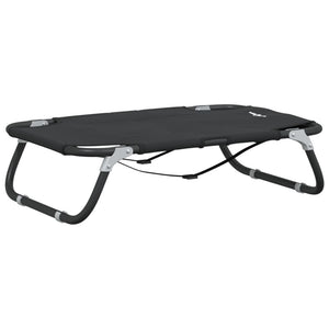 Hundbädd hopfällbar antracit oxfordtyg och stål