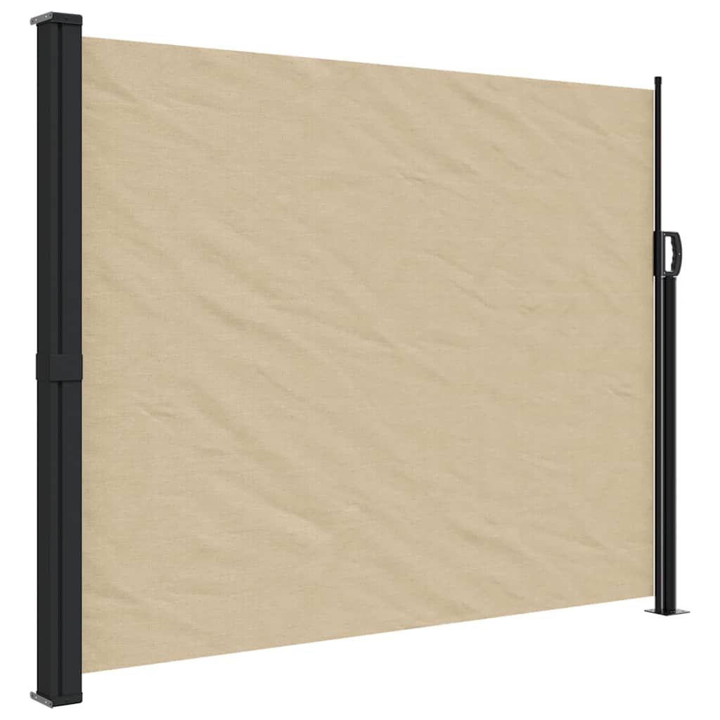 Indragbar sidomarkis beige 160x300 cm