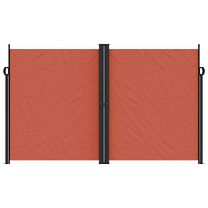 Infällbar sidomarkis terrakotta 200x1000 cm