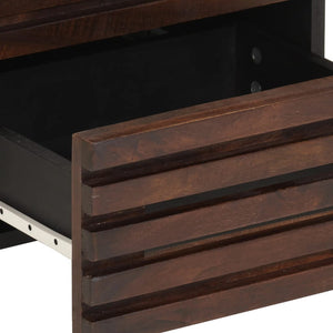 Nattduksbord 40x34x46 cm massivt mangoträ