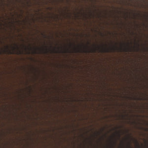 Tv-bänk brun 100x34x46 cm massivt mangoträ