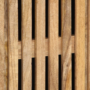 Högskåp 60x34x100 cm massivt grovt mangoträ