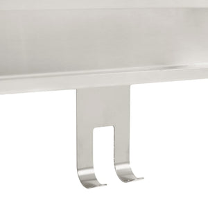 Duschhylla borstat 304 rostfritt stål