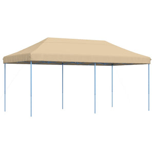 Pop-Up hopfällbart partytält 580x292x315 cm beige