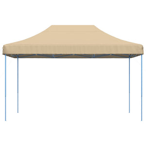 Pop-Up hopfällbart partytält 440x292x315 cm beige