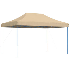 Pop-Up hopfällbart partytält 440x292x315 cm beige
