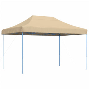 Pop-Up hopfällbart partytält 410x279x315 cm beige