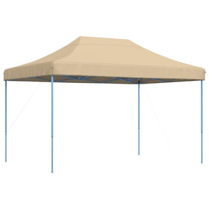 Pop-Up hopfällbart partytält 410x279x315 cm beige