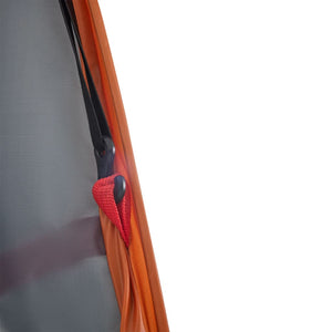 Ombytestält grå och orange pop-up vattentät