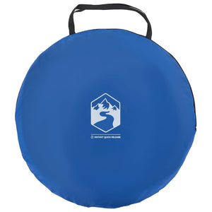 Strandtält 2 personer azurblå pop-up vattentät