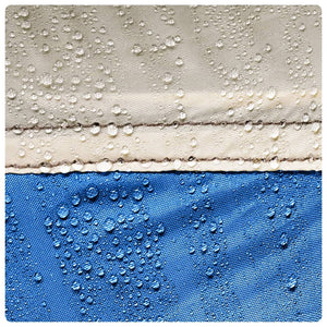 Strandtält 2 personer azurblå pop-up vattentät