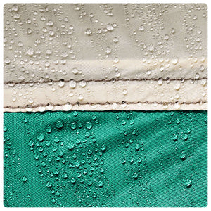 Strandtält 2 personer havsgrön pop-up vattentät