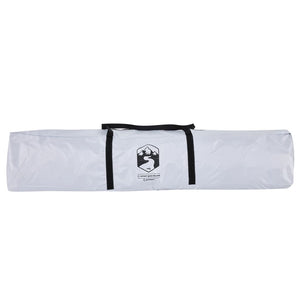 Campingtält 5 personer vit mörkläggningstyg snabbrest