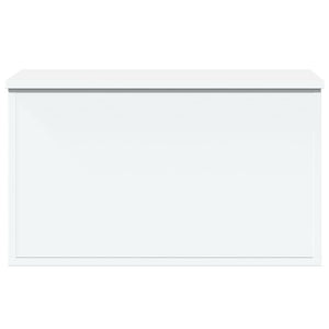 Förvaringslåda vit 60x35x35 cm konstruerat trä