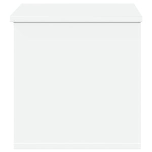 Förvaringslåda vit 60x35x35 cm konstruerat trä