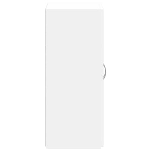 Dokumentskåp vit 60x32x77,5 cm konstruerat trä