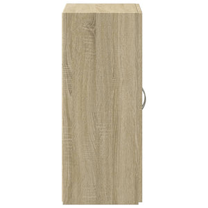Dokumentskåp sonoma-ek 60x32x77,5 cm konstruerat trä
