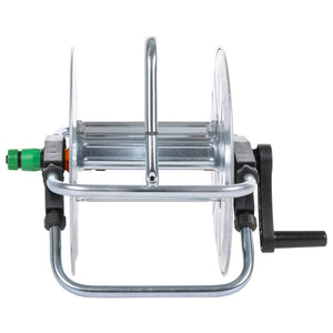 Slangvinda väggmonterad för 50m 1/2" eller 35m 3/4" stålslang