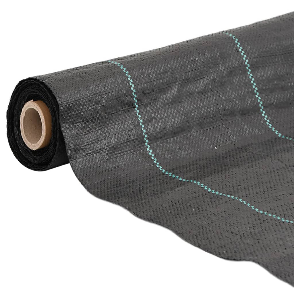 Ogräsmatta svart 1x5 m PP