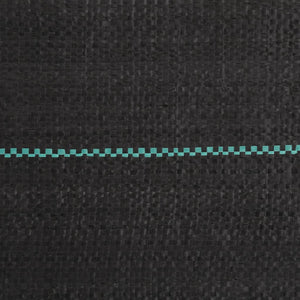 Ogräsmembran svart 1,5x100 m PP