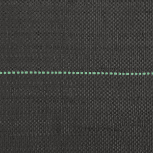 Ogräsmatta svart 1,5x10 m PP