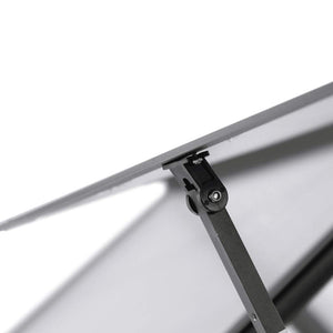 Växthus med ram antracit 169x114x195 cm aluminium