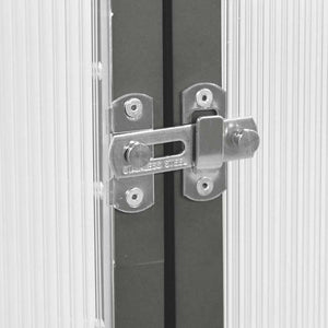 Växthus med ram antracit 169x169x202 cm aluminium