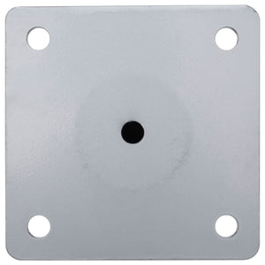 Parasollfot för Ø38/48 mm stolpe silver stål