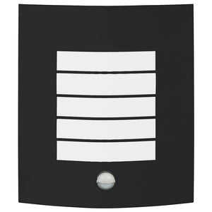 Utomhus vägglampa Svart 23,5 x 9 x 26 cm