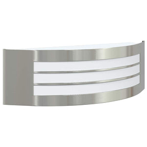 Utomhus vägglampa Silver 32 x 10 x 10 cm