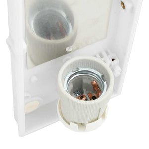 Utomhus vägglampa 2 pcs Svart 32 x 10 x 10 cm