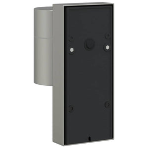 Utomhus vägglampa 2 pcs Silver 6,5 x 10,5 x 16 cm