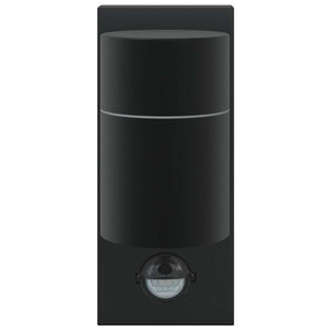 Utomhus vägglampa Svart 6,5 x 10,5 x 16 cm