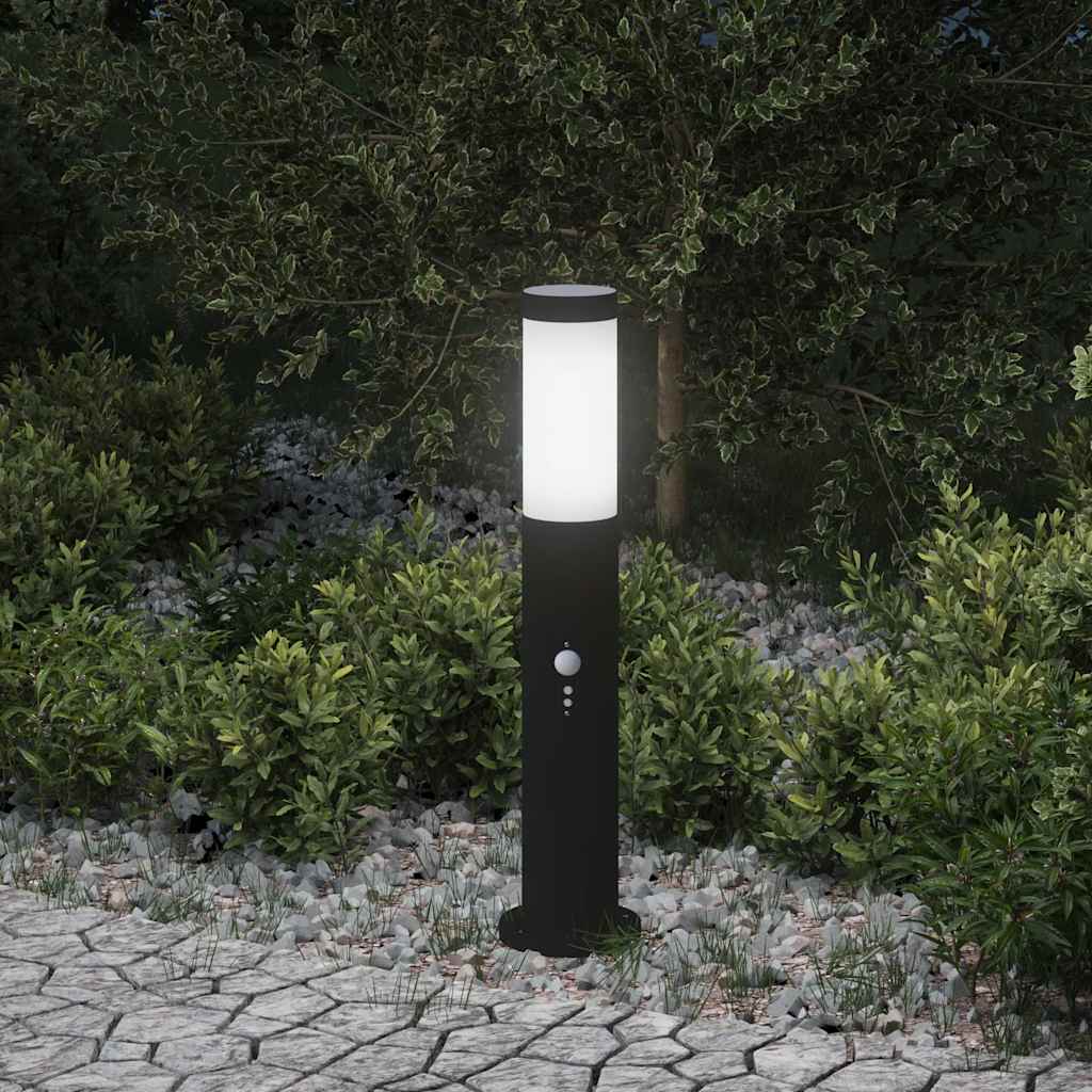 Pollare med sensor 50 cm rostfritt stål IP44