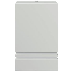 Utomhusvägglampa 2 st silver rostfritt stål