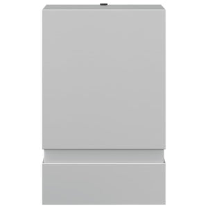 Utomhusvägglampa 2 st silver rostfritt stål