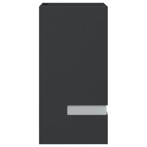 Utomhusvägglampa svart rostfritt stål