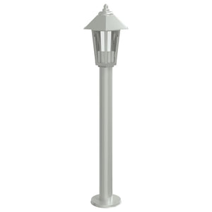 Utomhusgolvlampa silver 80 cm rostfritt stål