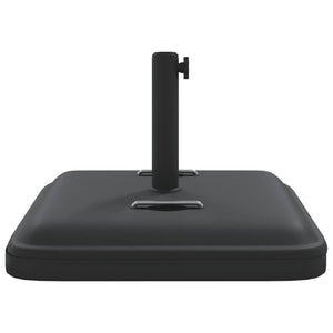 Parasollfot med handtag för Ø38 / 48 mm stolpar 27 kg fyrkantig