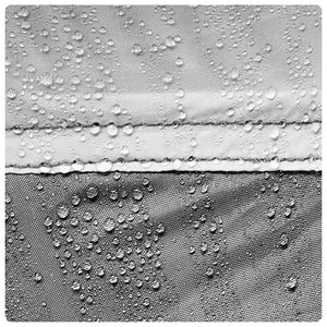 Strandtält 2 personer grå snabbrest vattentätt