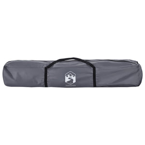 Strandtält 4 personer grå snabbrest vattentätt