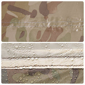 Fisketält 4 personer kamoflauge snabbrest