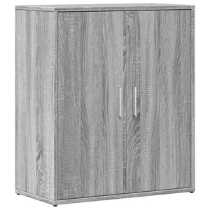 Skänkar 2 st grå sonoma 60x31x70 cm konstruerat trä