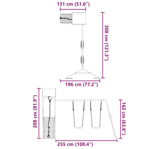 Lekplats impregnerad furu