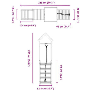 Lekplats impregnerad furu