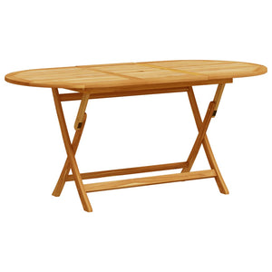 Matgrupp för trädgården 9 delar massivt akaciaträ och textilen