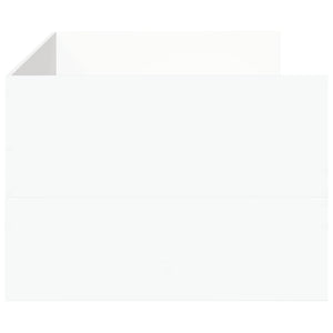 Dagbädd med lådor utan madrass vit 75x190 cm