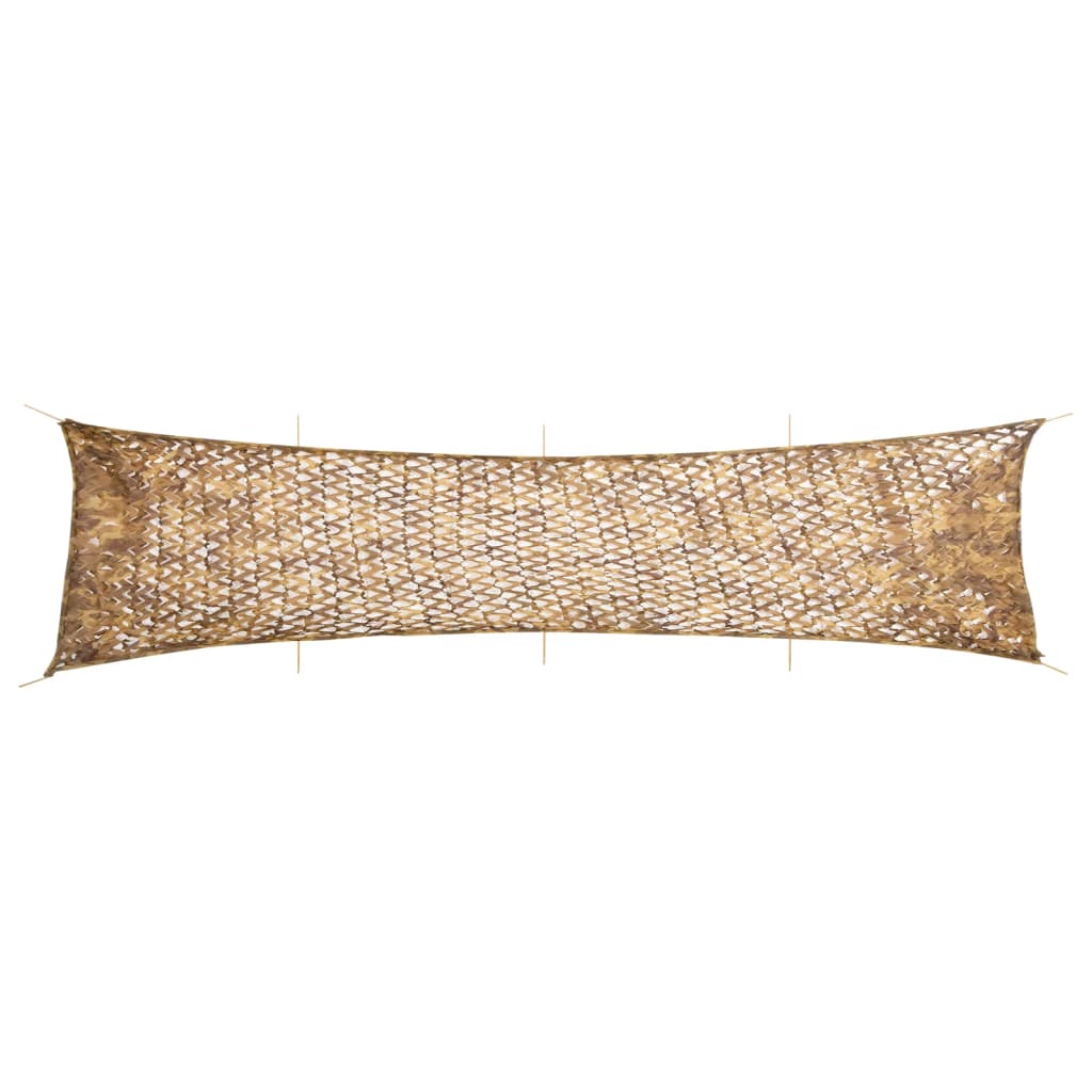 Camouflagenät med förvaringsväska 809x207 cm sand