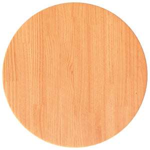 Bordsskiva rund vaxad brun Ø40x2,5 cm massiv furu